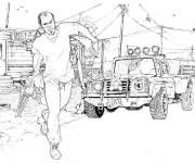 Coloriage Trevor Phillips dans le jeu GTA