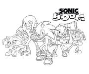 Coloriage Affiche du film Sonic Boom