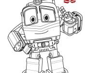 Coloriage Alf de dessin anim&eacute; Robot Trains Gulli