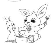 Coloriage Bing et Flop sur Gulli