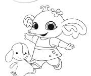 Coloriage Bing Sula et Amma de Gulli