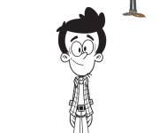 Coloriage Bobby de Bienvenue chez les Loud