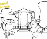 Coloriage Corneil et Bernie Gulli