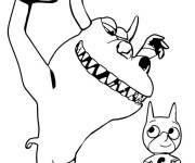 Coloriage Crocochemar sur Gulli