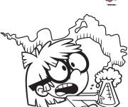 Coloriage Dessin anim&eacute; Bienvenue chez les Loud sur Gulli