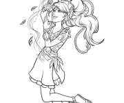 Coloriage Elves Aira Gulli