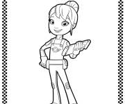 Coloriage Gabby de dessin anim&eacute; sur Gulli