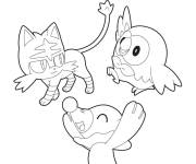Coloriage Gulli Pok&eacute;mon