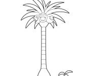 Coloriage Le Pok&eacute;mon Noadkoko d'Alola sur Gulli