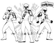 Coloriage Les Rangers dessin animé sur Gulli
