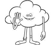 Coloriage Les Trolls Cloud Guy sur Gulli