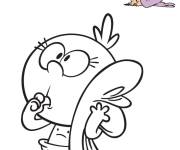 Coloriage Lily de cartoon Bienvenue chez les Loud de Nickeldeon