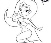 Coloriage Super Maman sur Gulli