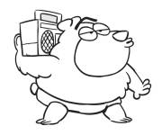 Coloriage Technobear sur Gulli