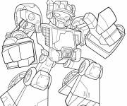 Coloriage Wedge de Transformers Gulli