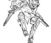 Coloriage Chevalier Halo Knight