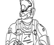 Coloriage Halo 3 imprimable
