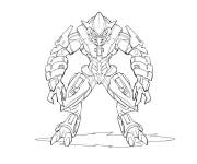 Coloriage Halo maternelle