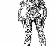 Coloriage Master Chief de Halo 2