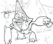 Coloriage et dessins gratuit Monstre dans Halo Combat Evolved à imprimer