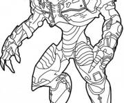 Coloriage Transformateur dans Halo