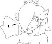 Coloriage Harmonie et Luma