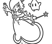 Coloriage Harmonie et Luma volant