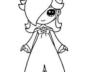 Coloriage Harmonie kawaii