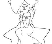 Coloriage et dessins gratuit Harmonie sur une &eacute;toile à imprimer