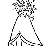 Coloriage L'adorable princesse Harmonie