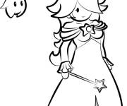 Coloriage et dessins gratuit La douce princesse Harmonie à imprimer