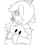 Coloriage Luma entre les mains de Harmonie