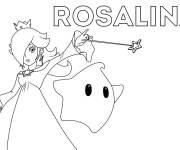 Coloriage Princesse Rosaline