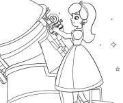 Coloriage Rosalina, gardienne de la galaxie
