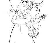 Coloriage Rosalina mignonne