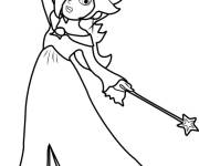 Coloriage et dessins gratuit Rosaline style dessin anim&eacute; à imprimer
