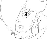 Coloriage Visage de Harmonie