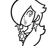 Coloriage Visage de Harmonie facile