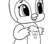 Coloriage B&eacute;b&eacute; Penguin de hatchimals