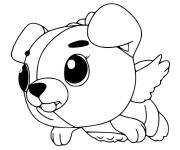 Coloriage Cloud Puppit mignon de Hatchimals