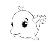 Coloriage et dessins gratuit Dolfinch de Hatchimals à imprimer