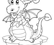 Coloriage et dessins gratuit Dragin rigolo de Hatchimals à imprimer