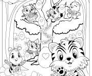 Coloriage Egg Hunt jouet Hatchimals