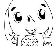 Coloriage Elefly de Hatchimals