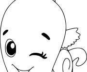 Coloriage Escargot de Hatchimals