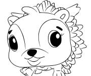 Coloriage Figurine Hedgyhen de Hatchimals