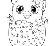 Coloriage et dessins gratuit Figurine &oelig;uf Hatchimals à imprimer