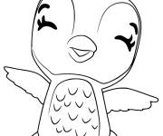 Coloriage Giggling Penguala de Hatchimals