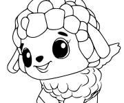 Coloriage Lamblet souriant Hatchimals