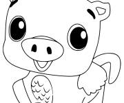 Coloriage Pigpiper de Hatchimals